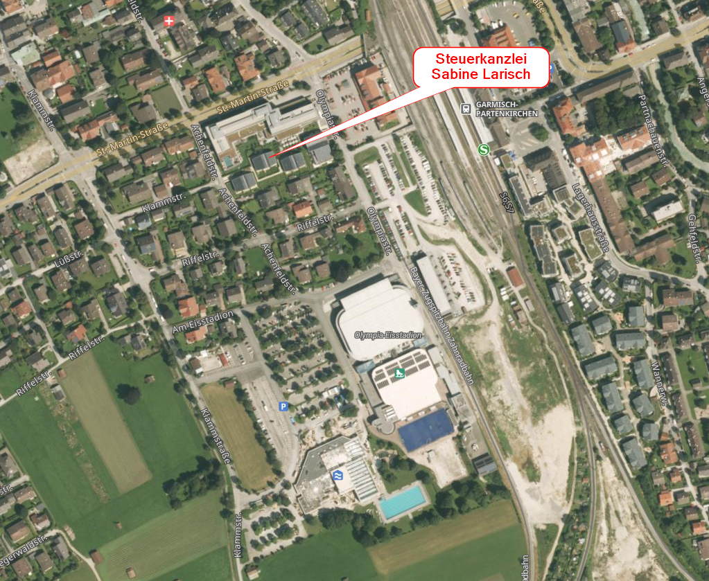 Anfahrt Kanzlei Larisch